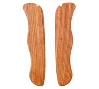 Aibote 1 Pair Natural Rosewood Handle Scales Handles Patch DIY Tool Replacement Grips Fit for 111mm Victorinox Swiss Knife (A)