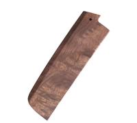 Aibote Handmade 7 inch Natural Black Walnut Wood Japanese Nakiri Vegetable Knife Sheath Magnetic Knives Case Holder Protector Wooden Cover (Straight Entrance)