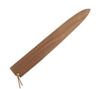 Aibote Handmade Natural Black Walnut Wood Japanese Sashimi Knife Sheath Wooden Cover with Brass Pin Chef Knives Case Holder Protector for Yanagiba Sujihiki Slicer (Yanagiba Sujihiki 270MM)