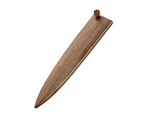Aibote Handmade Natural Black Walnut Wooden Cover Univeral Japanese Sashimi Knife Sheath Chef Knives Cases Holders Protectors for Yanagiba Sujihiki Slicer (10.5 inch)