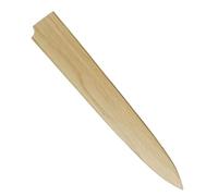 Aibote Handmade Natural White Maple Wood Japanese Chef Knives Magnetic Sheath Sakimaru Yanagiba Santoku Sakimaru Kiritsuke Deba EEL Knife Sheath Case Holder Wooden Cover (300MM,Yanagiba Sujihiki)