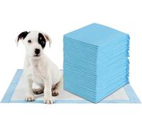 AIBULO 120-Pack Puppy Training Pads 60x60cm - Super Absorbent Dog Pee Pads | Quick-Dry, Leak-Proof & Odour Control Pet Mats | Disposable Puppy Toilet Training Pads for Dogs, Indoor Pets & Crates