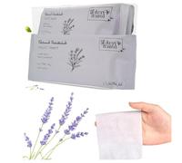 AIBULO 2 Packs of 6 Disposable Refreshing Towels (12 Total) - Lavender Scented Individually Wrapped 25x25cm Wet Wipes - Hot or Cold Use - Ideal for Travel, Dining, Hotels, Camping & More