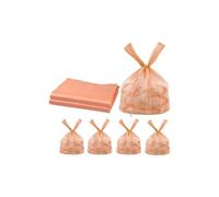 AIBULO 200 Nappy Bags with Tie Handles - Scented Disposable Diaper Sacks - Leak-Proof Odour-Control Sanitary Disposal for Travel, Nursery & Hospital