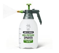 AIBULO 2L Handheld Pressure Sprayer with Adjustable Brass Nozzle - Pump Spray Bottle for Garden, Weed Killer, Plant Mister, Cleaning Spray, Patio & Water Spray Bottle