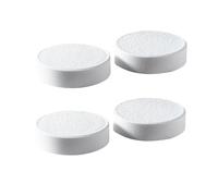 AIBULO 4 Pack Descaler Tablets for Kettle & Coffee Machine - Fast-Acting Limescale Remover for Steam Irons & Appliances - Eco Descaling for Hard Water