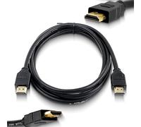 AIBULO HDMI Cable 2m, 4K HDMI Lead Compatible with TV, Monitor, PS4, Xbox, PC & Laptop, Slim Flat HDMI 2.0 Cable, 2 Metre HDMI Cable for Home Cinema, Gaming & Office Use