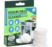 AIBULO Kettle Descaler Tablets (6 pcs) - Limescale Remover for Kettles, Coffee Machines & Steam Irons | Coffee Machine Descaler Tablets, Sage Cleaning & Descaling Tablets for All Brands