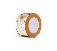 AIBULO Kraft Paper Packing Tape 75mm x 50m | 6 Rolls Wide Eco-Friendly Adhesive Parcel Tape for Boxes, Shipping & Moving | Strong Kraft Paper Seal for Packaging, Mailing & Fragile Parcels