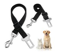 AIBULO Pack of 1 Dog Car Seat Belt | Adjustable Harness for Car Travel | Secure Clip-On Seatbelt for Small, Medium & Large Dogs | Durable, Universal Fit Safety Accessory for Puppies and Pets