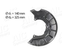 AIC 54846 Splash Panel, brake disc for AUDI,SEAT,SKODA,VW