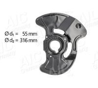 AIC 55192 Splash Panel, brake disc for MERCEDES-BENZ