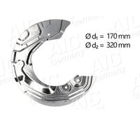 AIC 55738 Splash Panel, brake disc for BMW