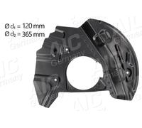 AIC 55913 Splash Panel, brake disc for BMW