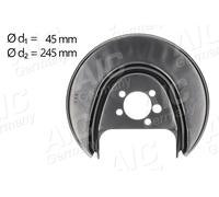 SPLASH PANEL BRAKE DISC FOR SEAT IBIZA/IV/Mk/III/ST CORDOBA/Sedan SKODA 1.2L A1