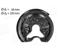 AIC 56163 Splash Panel, brake disc for ,AUDI,SEAT,SKODA,VW