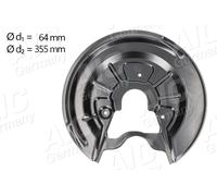 AIC 56167 Splash Panel, brake disc for AUDI,SEAT,SKODA,VW