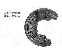 AIC 56316 Splash Panel, brake disc for AUDI