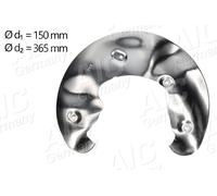AIC 56399 Splash Panel, brake disc for AUDI