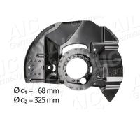 AIC 56409 Splash Panel, brake disc for BMW