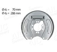 AIC 58830 Splash Panel, brake disc