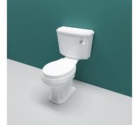 AICA Bathroom Traditional Victorian Style Close Coupled Toilet Pan Cistern Seat