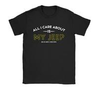 AICAI My Jeep Mens T-Shirt Cars Dad Gift Black