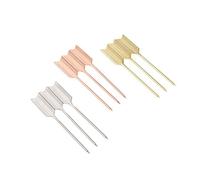 AICAKE Cocktail Picks Arrow, Stainless Steel Reusable Toothpicks Appetizers Sticks for Fruit Cherries Olive Martini Bar Cocktail Picks (9PCS Arrow)