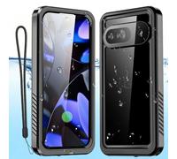 AICase for Google Pixel 9 Waterproof Case,Clear Built-in Screen Protector Snowproof,Dustproof,Shockproof,IP68 Certified [Real 360] Full Body Protection Fully Sealed Underwater