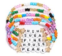 AICase for Harry Styles Merch Gifts Inspired Bracelets 5 Pcs Stackable