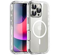 AICase for iPhone 16 Pro Case Clear[Compatible with MagSafe] Heavy Duty Drop Protection Full Body Rugged Shockproof/Dust Proof 3-Layer Military Protective Tough Durable Cover for iPhone 16 Pro 6.3"