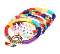 AICase for kpop demon Merch Inspired K pop Merch Bracelets Set of 6 Huntrix Things for Zoey Rumi Mira Fans Cosplay Merchandise Gifts Outfit Accessories Friendship Jewelry