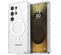 AICase for Samsung Galaxy S25 Ultra Case Clear[Compatible with MagSafe] Heavy Duty Drop Protection Full Body Rugged Shockproof/Dust Proof 3-Layer Military Protective Tough Durable Cover