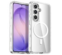AICase for Samsung Galaxy S26 Case Clear[Compatible with MagSafe] Heavy Duty Drop Protection Full Body Rugged Shockproof/Dust Proof 3-Layer Military Protective Tough Durable Cover for S26 2025