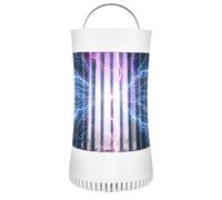 AICase Portable electronic rechargeable mosquito fly killer lamp/bug zapper for summer trip,outdoor camping,patio,home and garden (white)