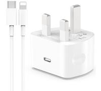 AICCOLO 20W USB C Fast Charger With 2M Cable for iPhone 14/14 Plus/14 Pro/14 Pro Max/13 12 11 X XR XS SE 2020 8 7 6 6S Mini, Pad Pro, USBC PD Wall Charging Plug UK Type C Power Adapter and 6FT Cord