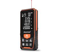 Aicevoos Laser Measure 120m with Large Backlit Screen, Digital Laser Measurement Tool with Electronic Angle Measures Distance, Area and Volume, Red Beam