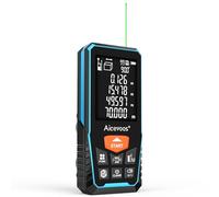 Aicevoos Laser Measure 70m/120m with Large Backlit Screen, Digital Laser Measurement Tool with Electronic Angle Measures Distance, Area and Volume, Green Beam