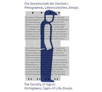 Aicher, Otl - Pictograms, Signs of Life, Emojis: The Society of Signs