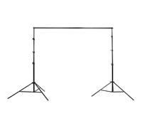 aichilra Adjustable Background Stand Support Kit, 8.5x10ft Photo Background Stand Backdrop Support System with 4 Crossbars, 4 Backdrop Clamps and Carrying Bag for Portrait & Studio Photography