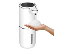 aichilra Automatic Foaming Soap Dispenser, 380ml Wall Mount Touchless, 4 Gear Adjustable Electric Soap Dispenser,USB Rechargeable,Waterproof, Dispenser for Bathroom, Kitchen