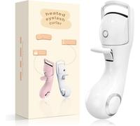 aichilra Electric Eyelash Curler, Heated Lash Curler with 3 Temperature Settings, Intelligent Power-Off,Color Changing Silicone Pad for Various Eye Shapes, Perfect as a Gift for Mom, Wife, Daughter