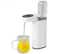 aichilra Portable 3s Instant Hot Water Dispenser with 5 Temp Settings (45°C-99°C),Digital Touch Screen,Auto Shut Off,Dual Water Source Modes 2000W Water Boiler for Home Office Travel(White)