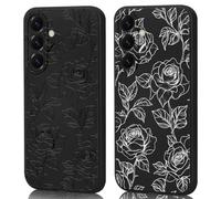 AICISINGN 2 Pack Phone Case for Samsung Galaxy A26,High-End Raised Relief Embossed Design, Military-Grade Dual Protection Fit Shockproof Flexible TPU Case for Samsung Galaxy A26 -Precious Bloom