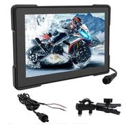 Aiciyimo 5 Inch Motorcycle CarPlay Screen GPS Navigation Wireless CarPlay Android Auto Bluetooth Waterproof Display Monitor
