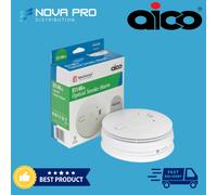 Aico Ei146e Optical Smoke Alarm Mains Powered 9V Alkaline Battery Backup