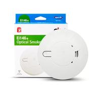 AICO Ei146E MAINS OPTICAL SMOKE ALARM DETECTOR BATTERY BACK UP C/W BASE
