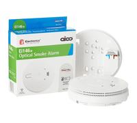 Aico Ei146e Optical Smoke Alarm AC mains power supply and 9V alkaline battery back-up.