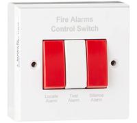 Aico EI1529RC Hardwired Smoke Alarm Remote Test, Hush & Locate Switch , White