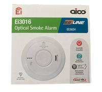 Aico Ei3016 Mains Powered Optical Smoke Alarm - Replace By March 2037
